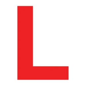 Learner Driver L sign V26