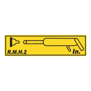 Greasing Specifications sign V31