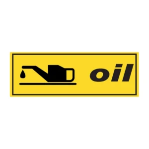 Oil sign V35
