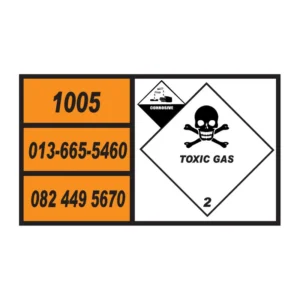 Hazardous Material sign V40