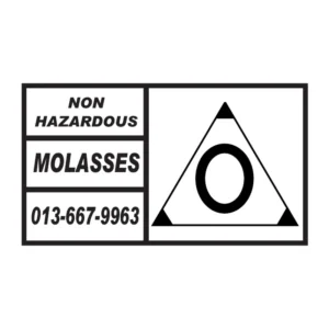 Non-Hazardous Material sign V41