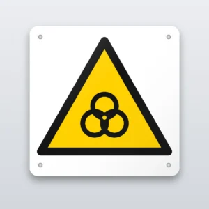 Biological hazard warning sign