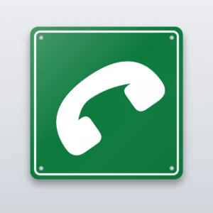 Telephone sign